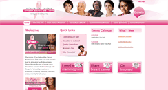 Desktop Screenshot of chicagobreastcancer.org